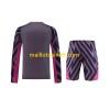 Maillot de Foot Manchester City Extérieur Gardien 2023-24 Manches Longues - Enfant
